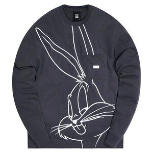 Kith x Looney Tunes Bugs Pocket Quinn Long Sleeve T-shirt Shark